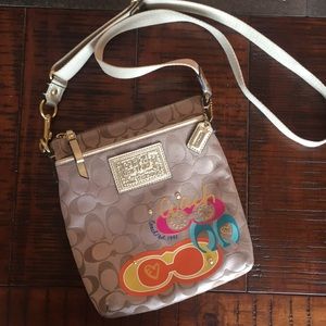 Coach Gold crossbody bag
